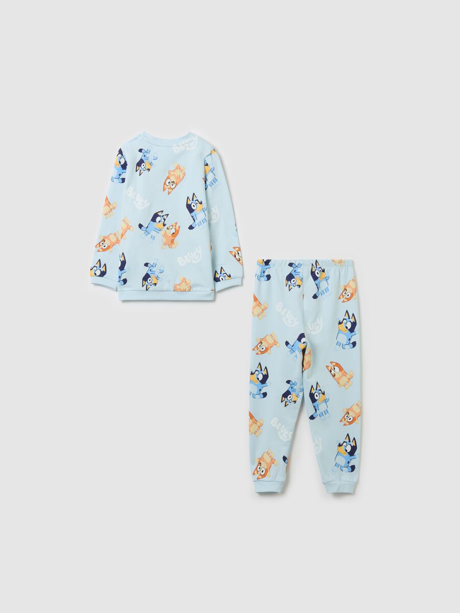 Organic cotton pyjamas with Bluey print_1