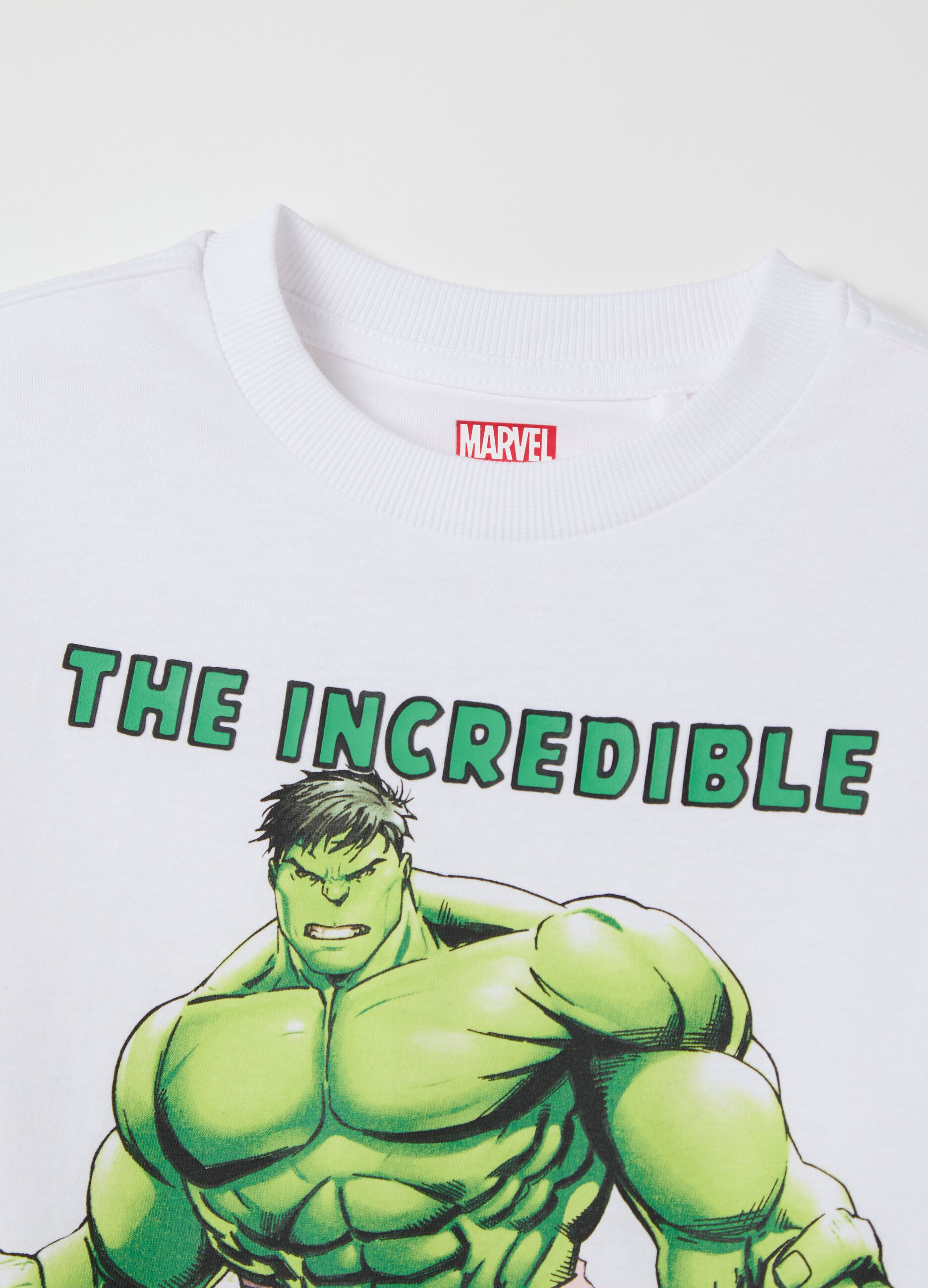 Jogger outfit with Hulk print