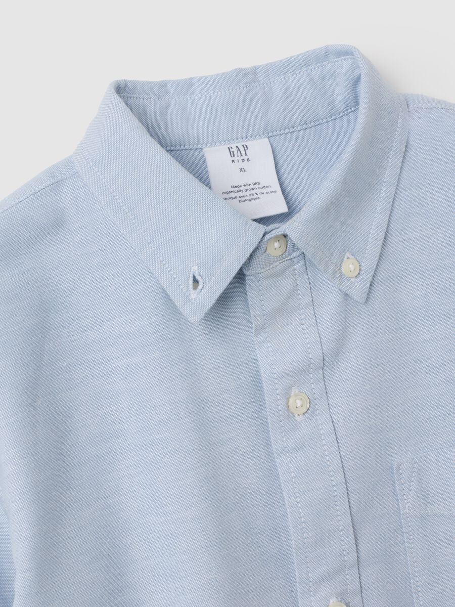 Oxford shirt with pocket_4