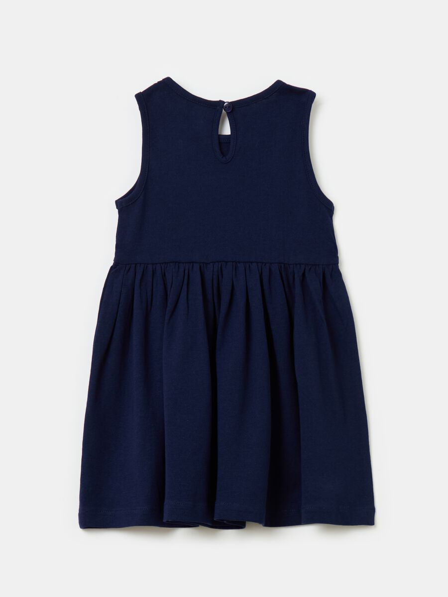 Sleeveless cotton dress_1