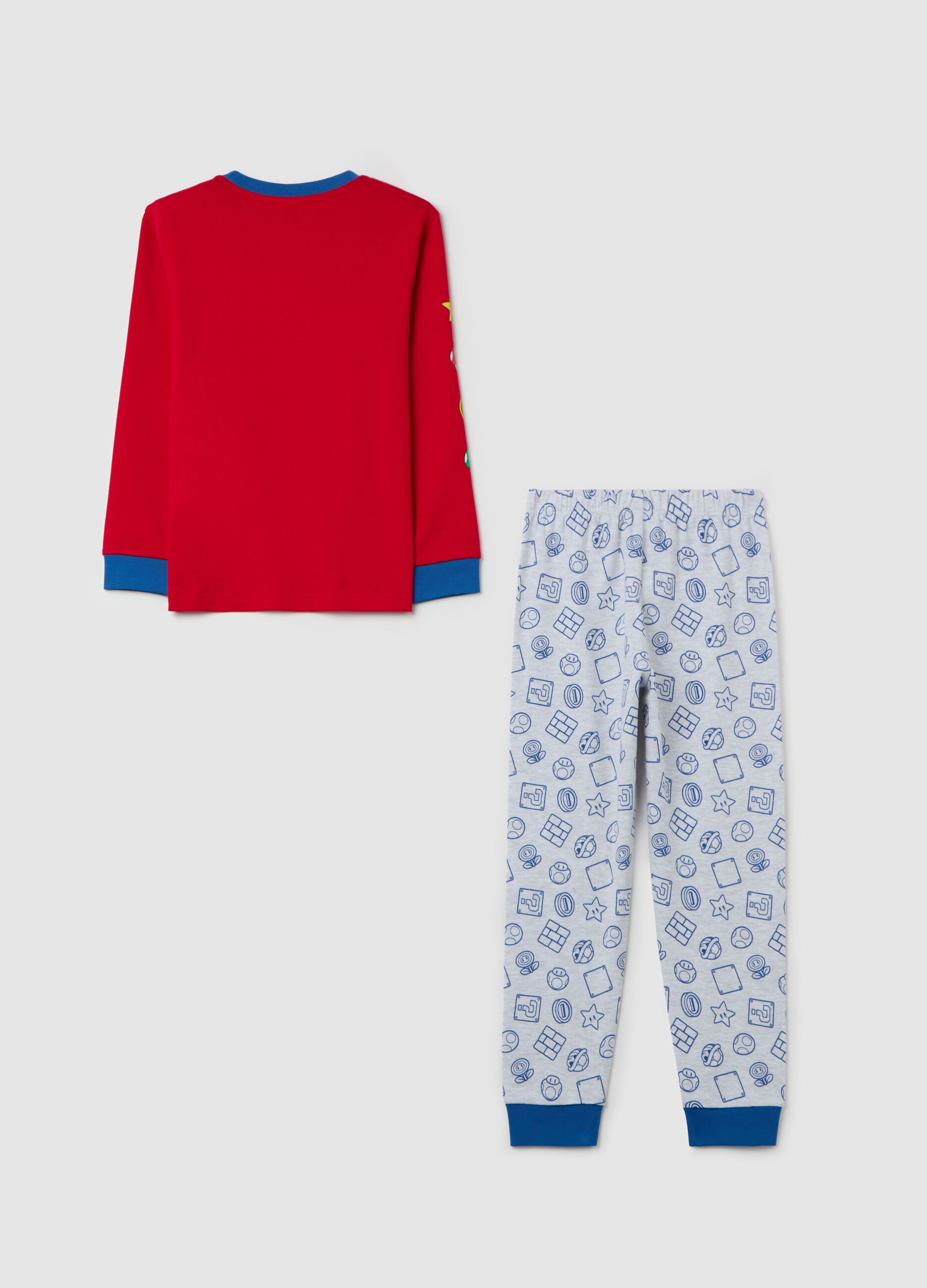 Cotton pyjamas with Super Mario™ print