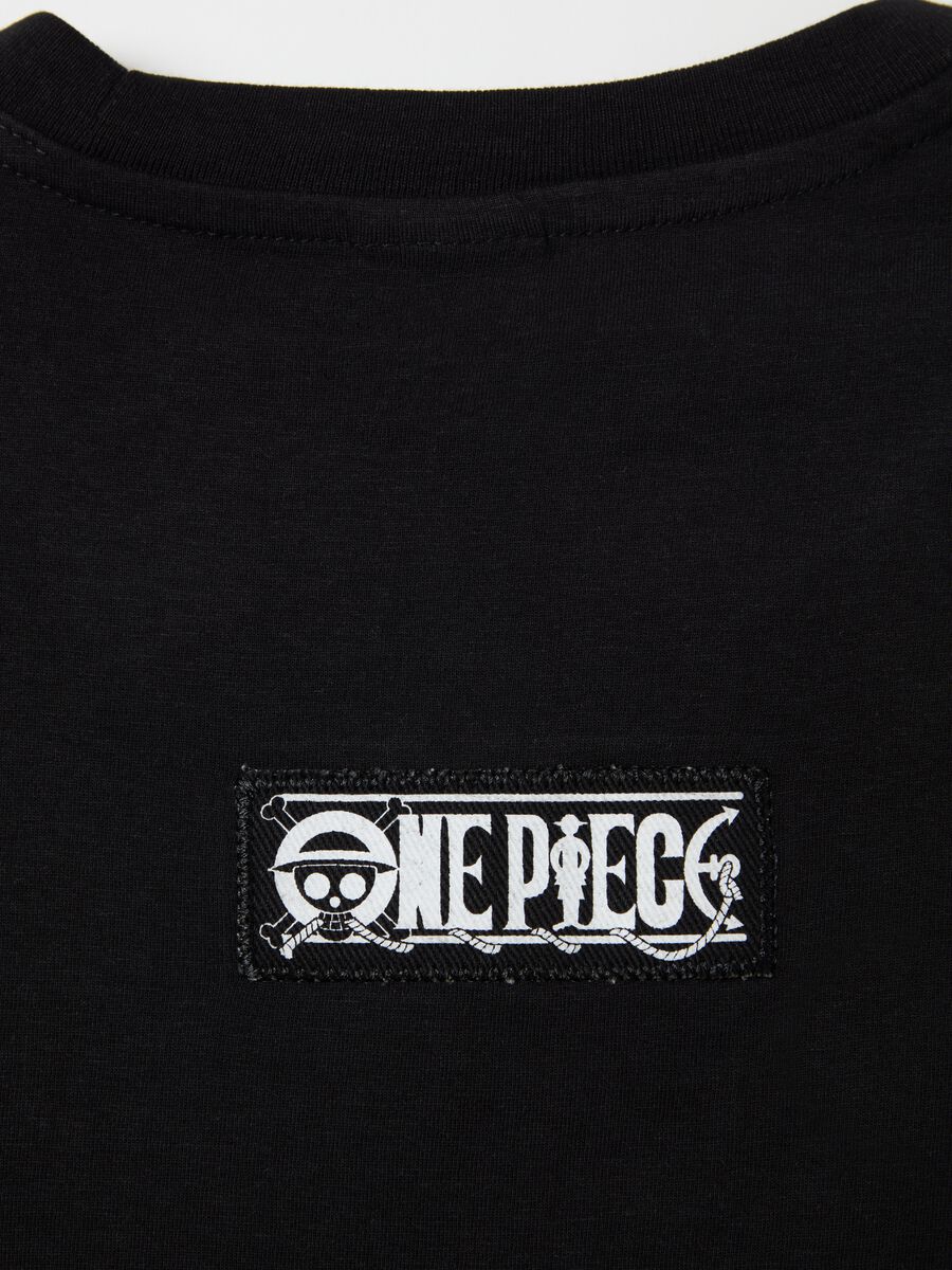 T-shirt with One Piece characters print_4