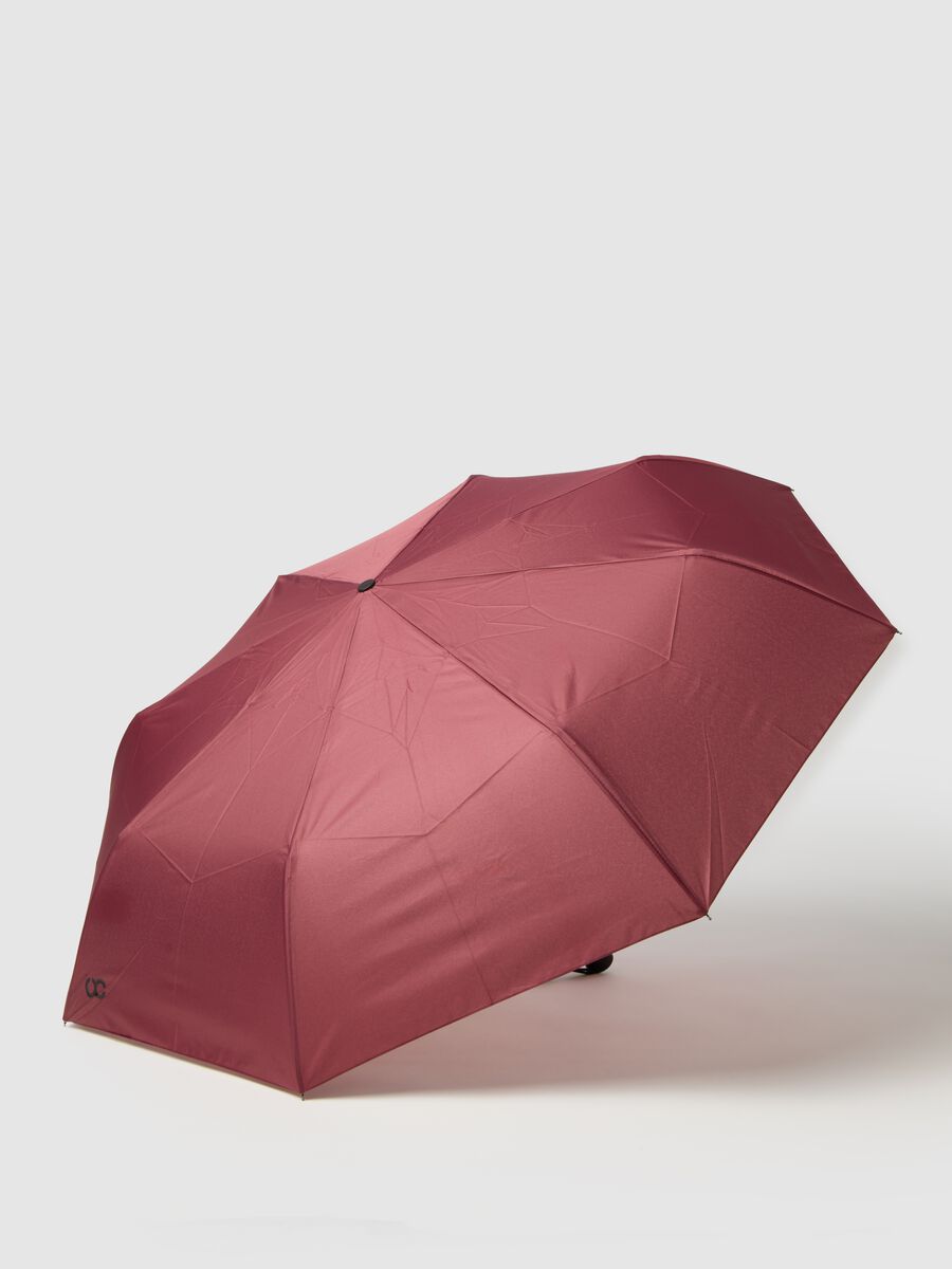 Ombrello rosso compatto_0