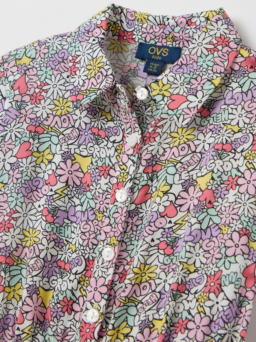 Floral dress in viscose_2