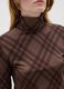 Brown Check Printed Shirt_3