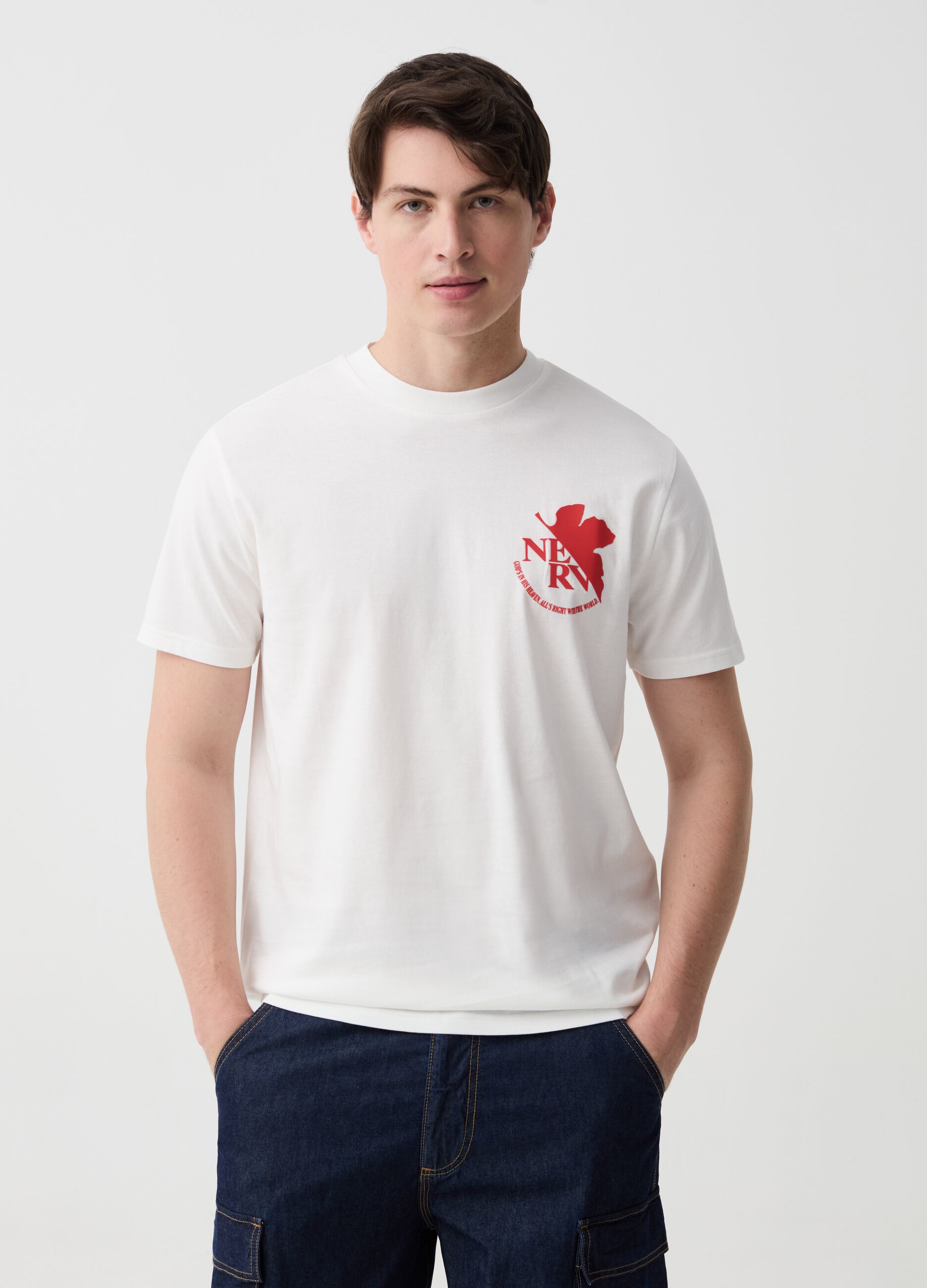 Ovs T-shirt stampa Evangelion