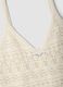White pure cotton regular-fit knitted vest top_5