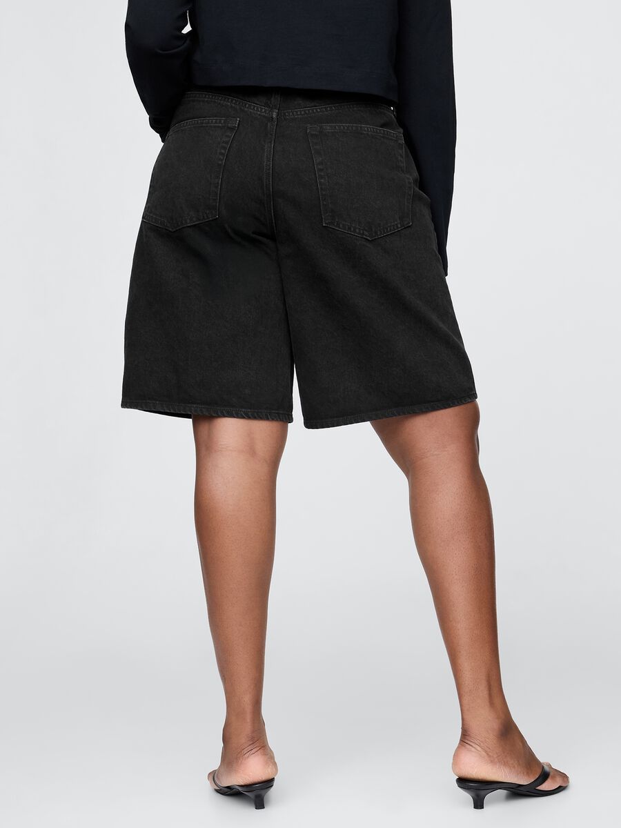 Bermuda neri in denim_5