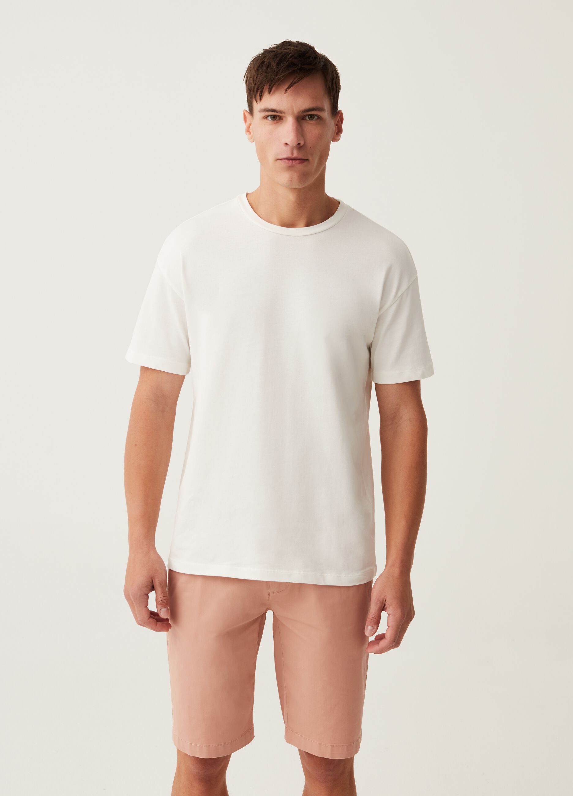 Bermuda chino in twill stretch_0