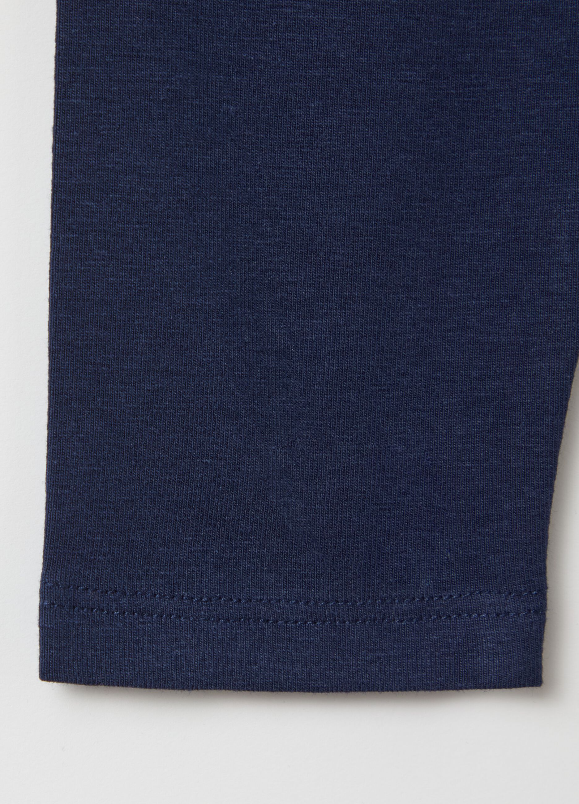 Leggings in cotone stretch 
