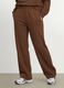 Brown cotton-blend straight-fit joggers_1