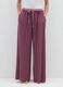 Pink striped pyjama trousers with elasticated waistband_1