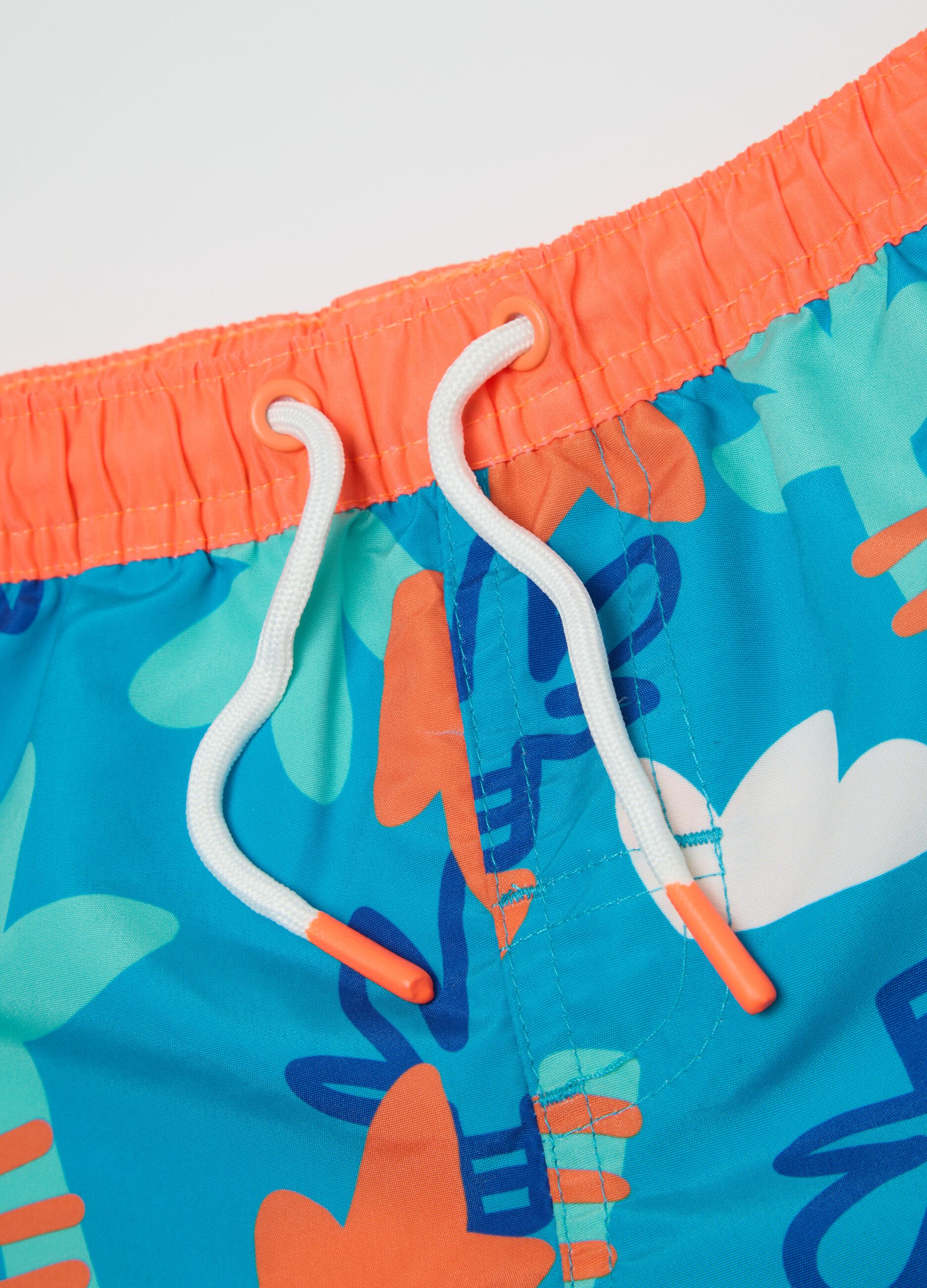Children's multicolour blend regular fit swim shorts