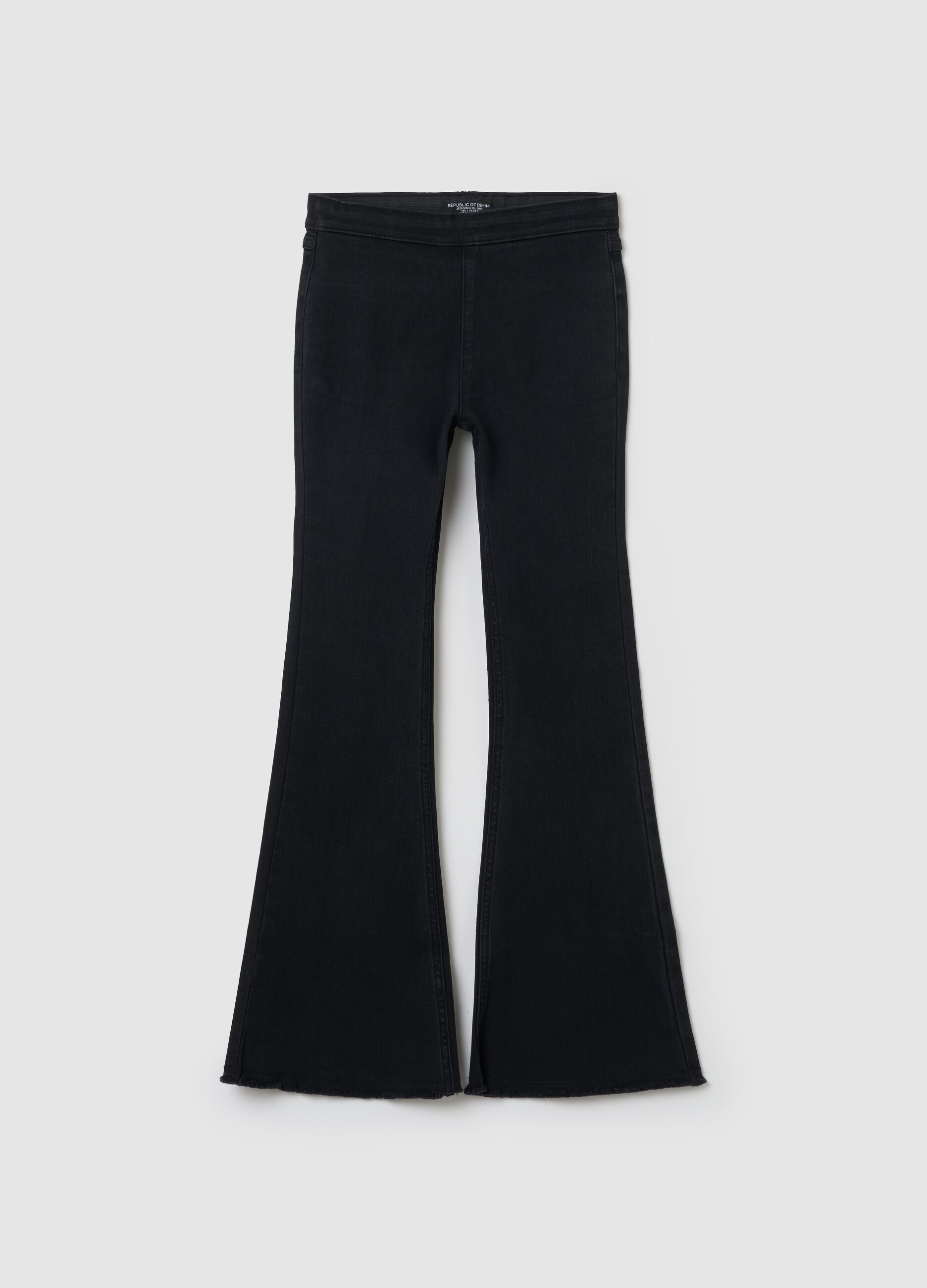 Flare-fit jeggings