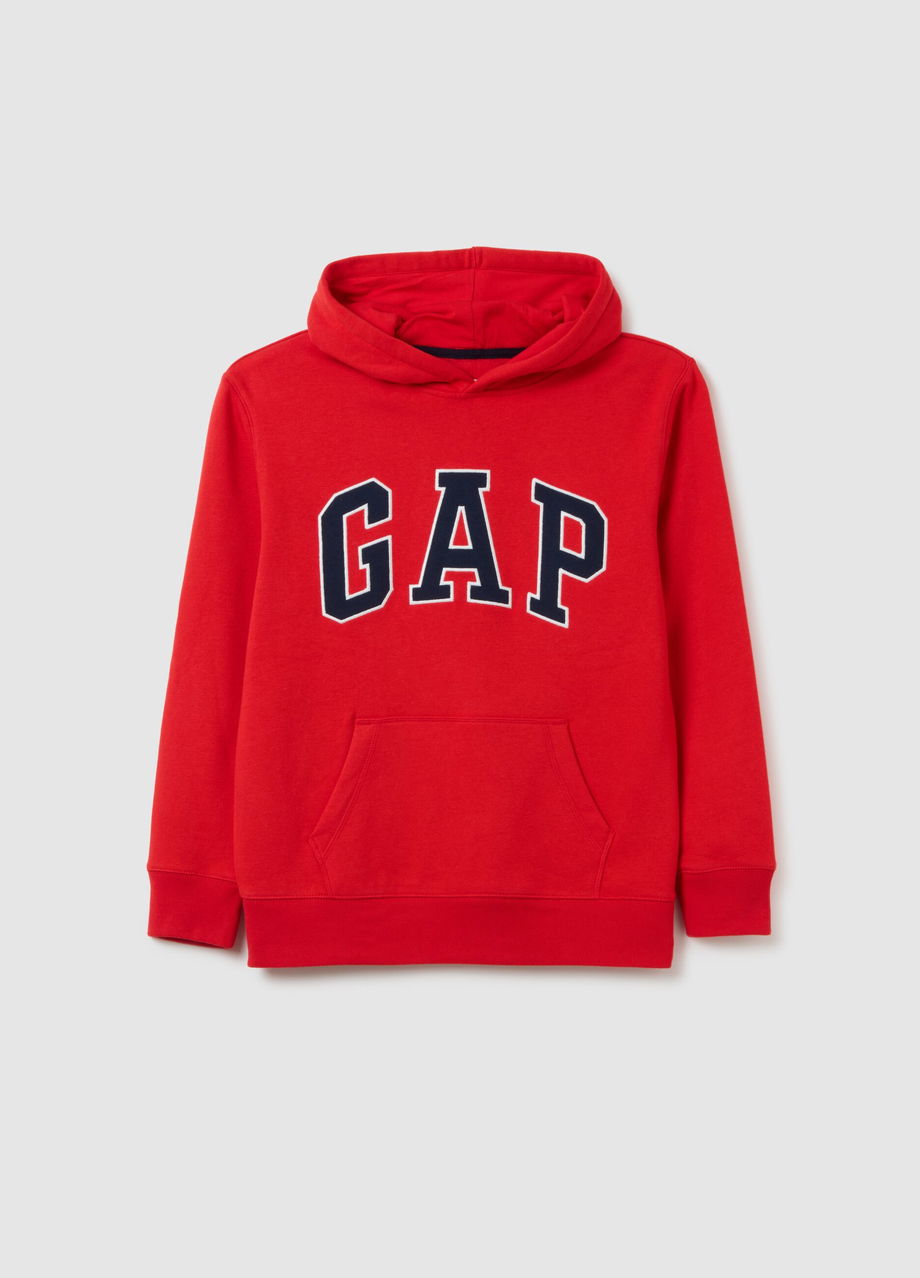 Hoodie with embroidered logo
