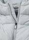 Light Grey Iconic Puffer Jacket for Kids with Hood_3
