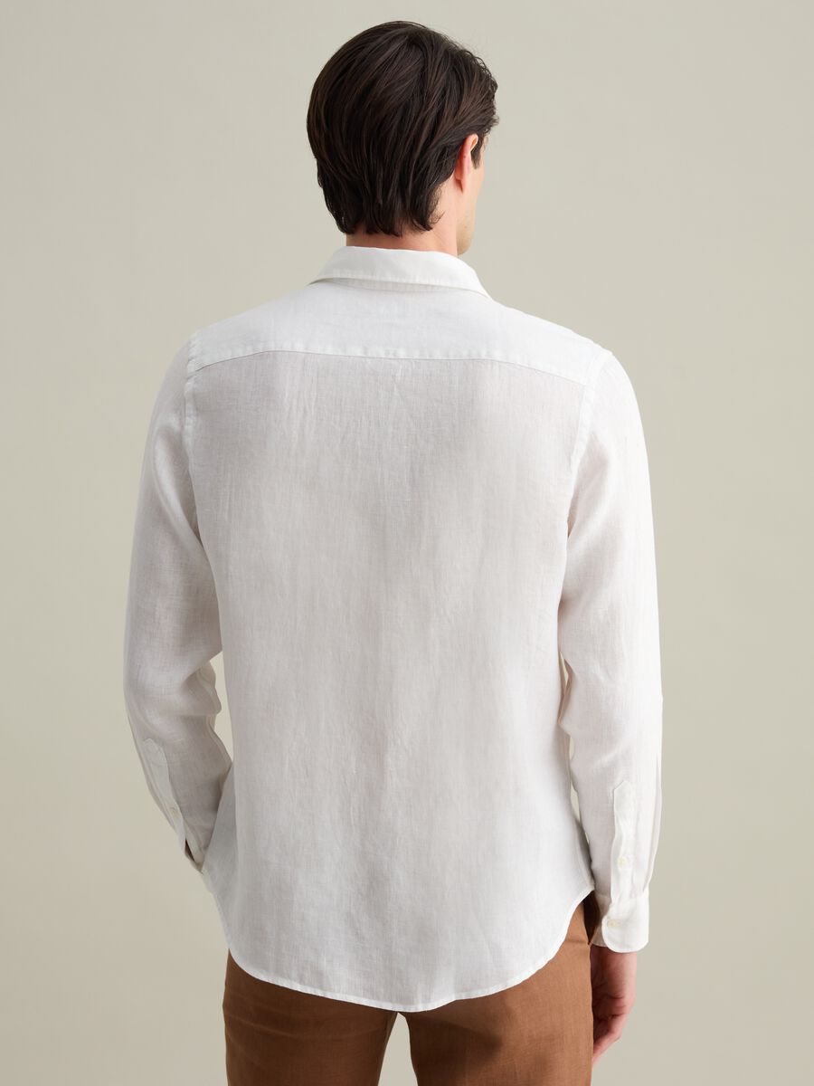 Regular-fit shirt in linen_2