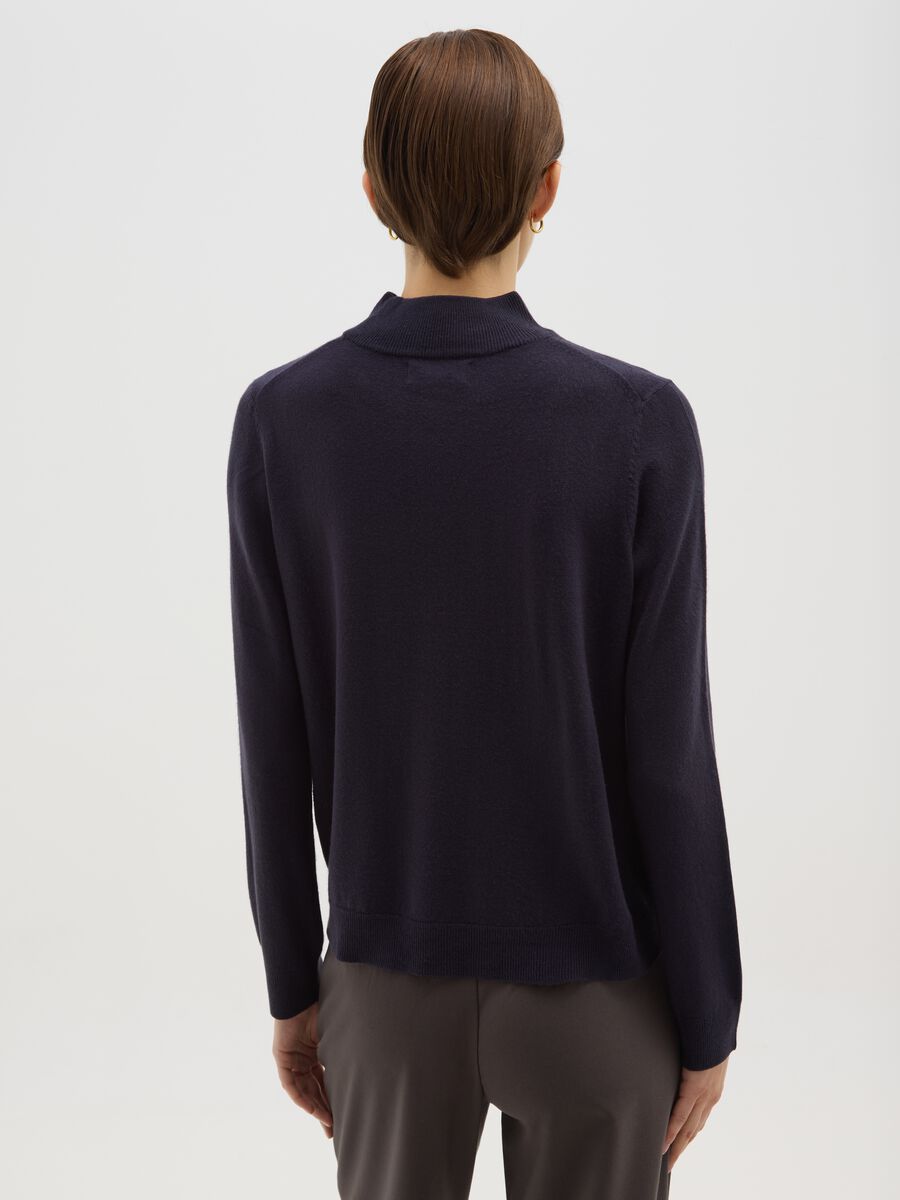 Regular fit blue jumper_2