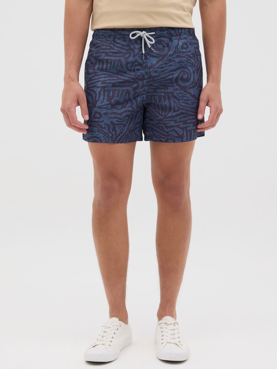 Blue Maui Swim Shorts_1