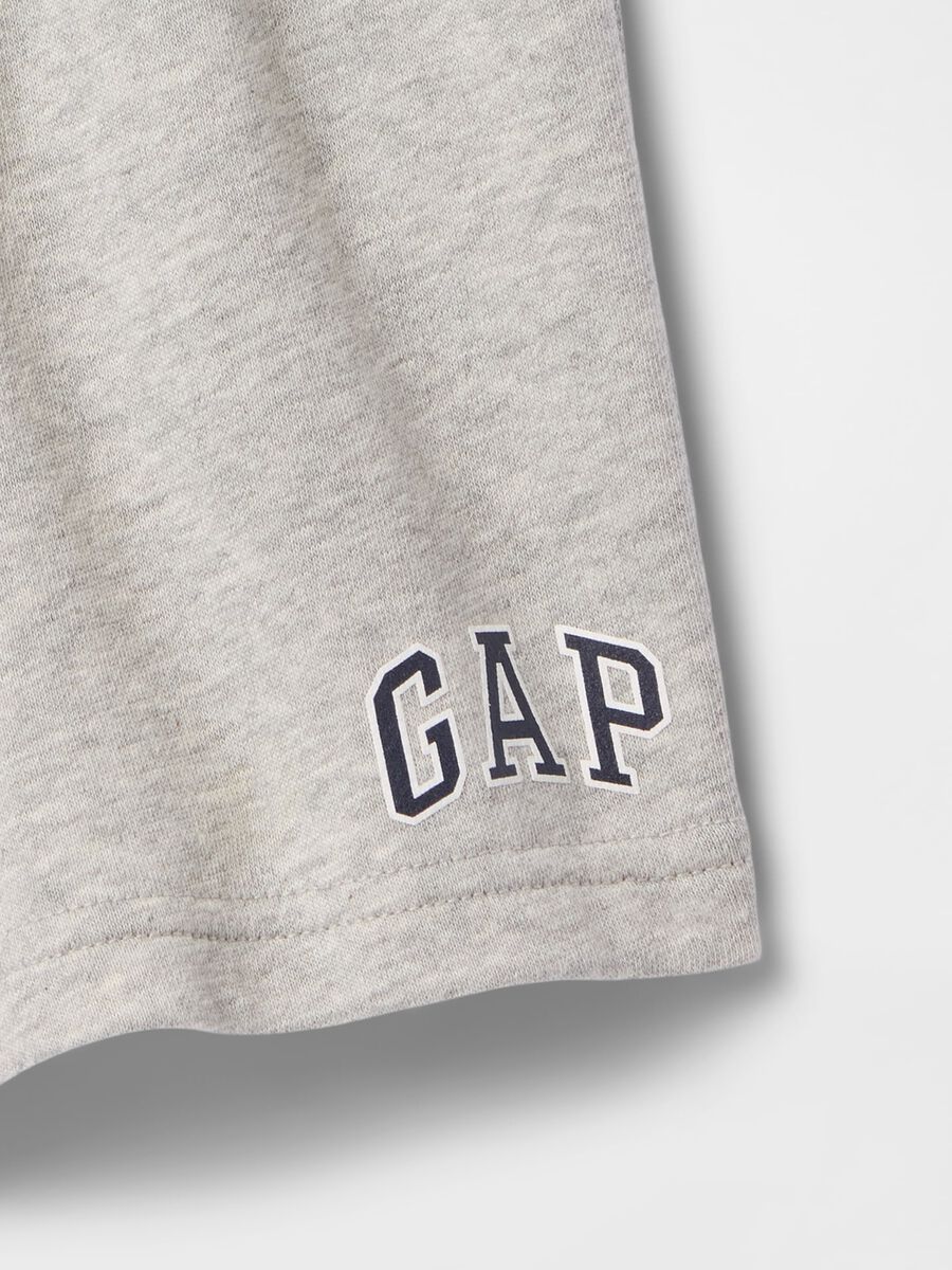 Grey Shorts with GAP Logo_2