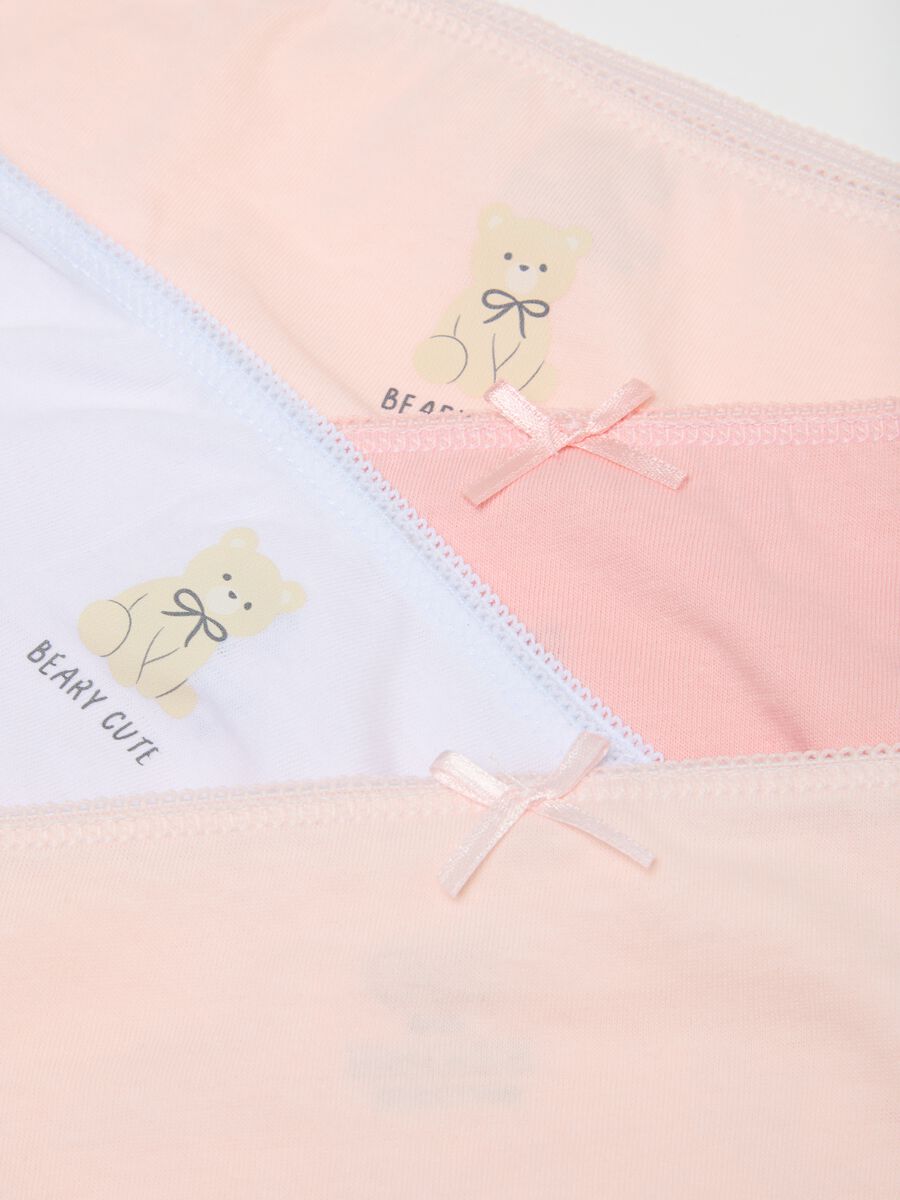 Girls' Multicolour Pure Cotton Panties Multipack_3