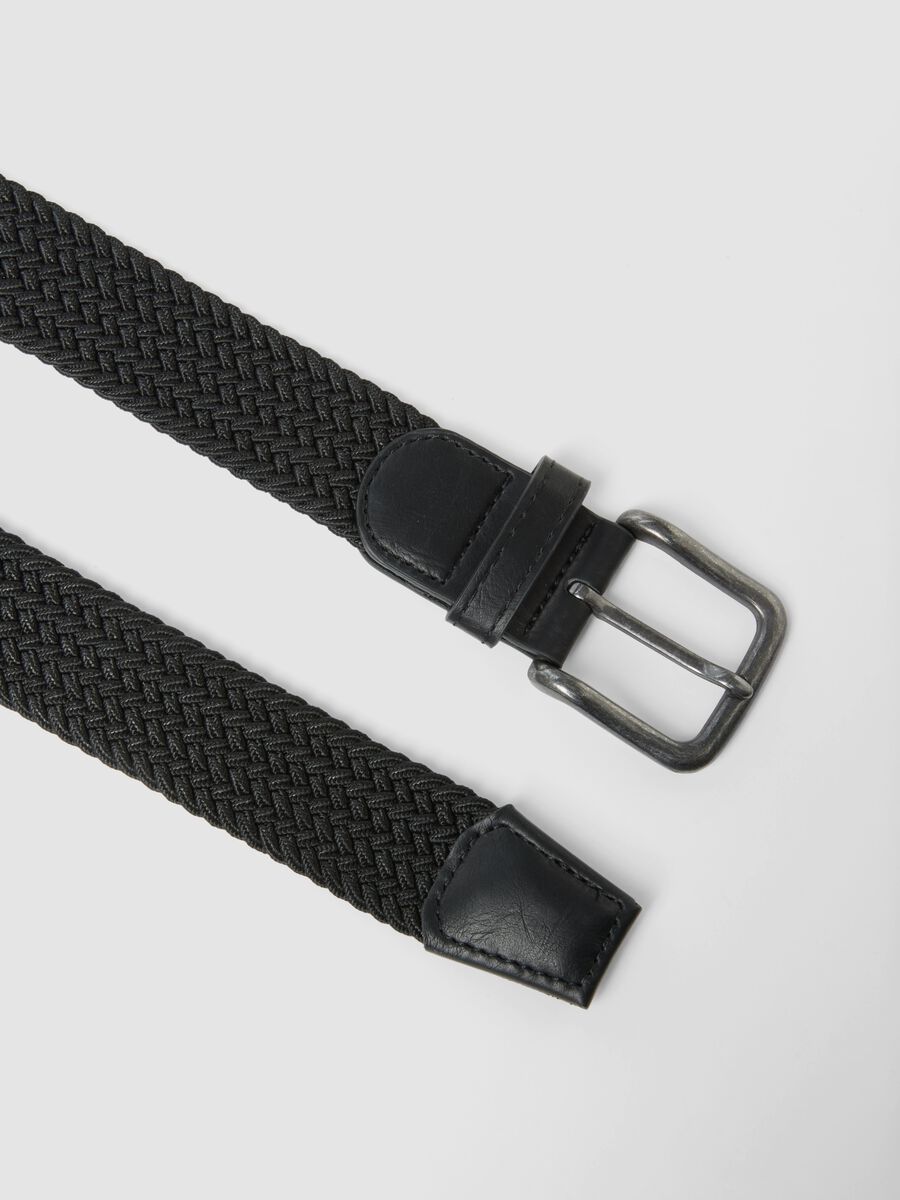 Cintura intrecciata nera_1