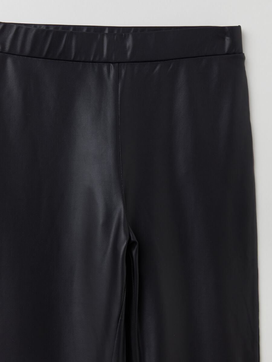 Leggings stretch effetto lucido_2
