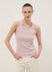 Pink stretch cotton vest top, regular fit_2