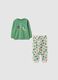 Multicolour pure cotton baby pyjamas regular fit with prints_0