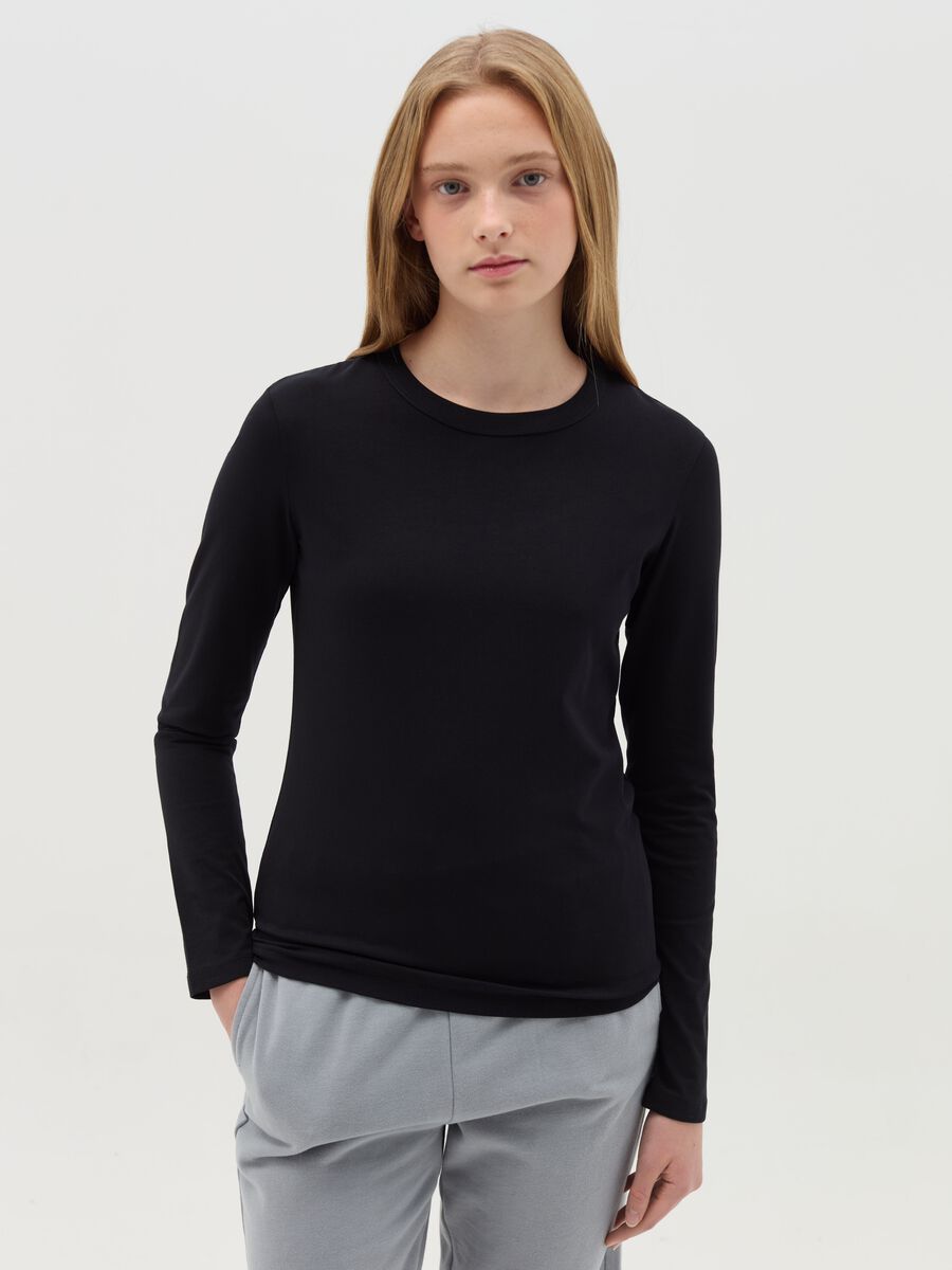 Essential T-shirt with long sleeves_0