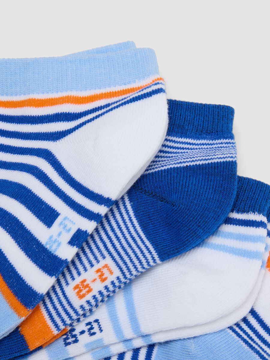 Multipack calze in misto cotone elasticizzato multicolor da bambino_2