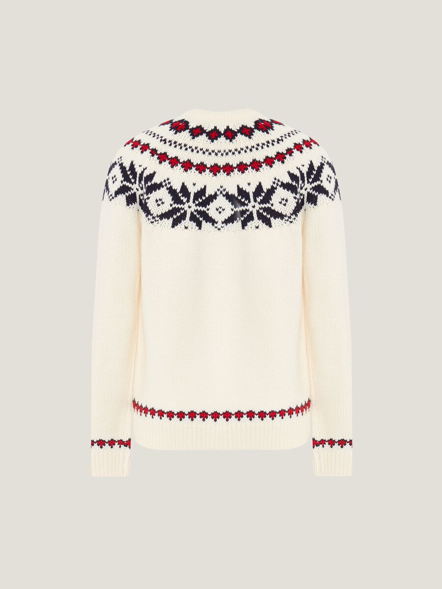Christmas Jumper con disegno norvegese_4