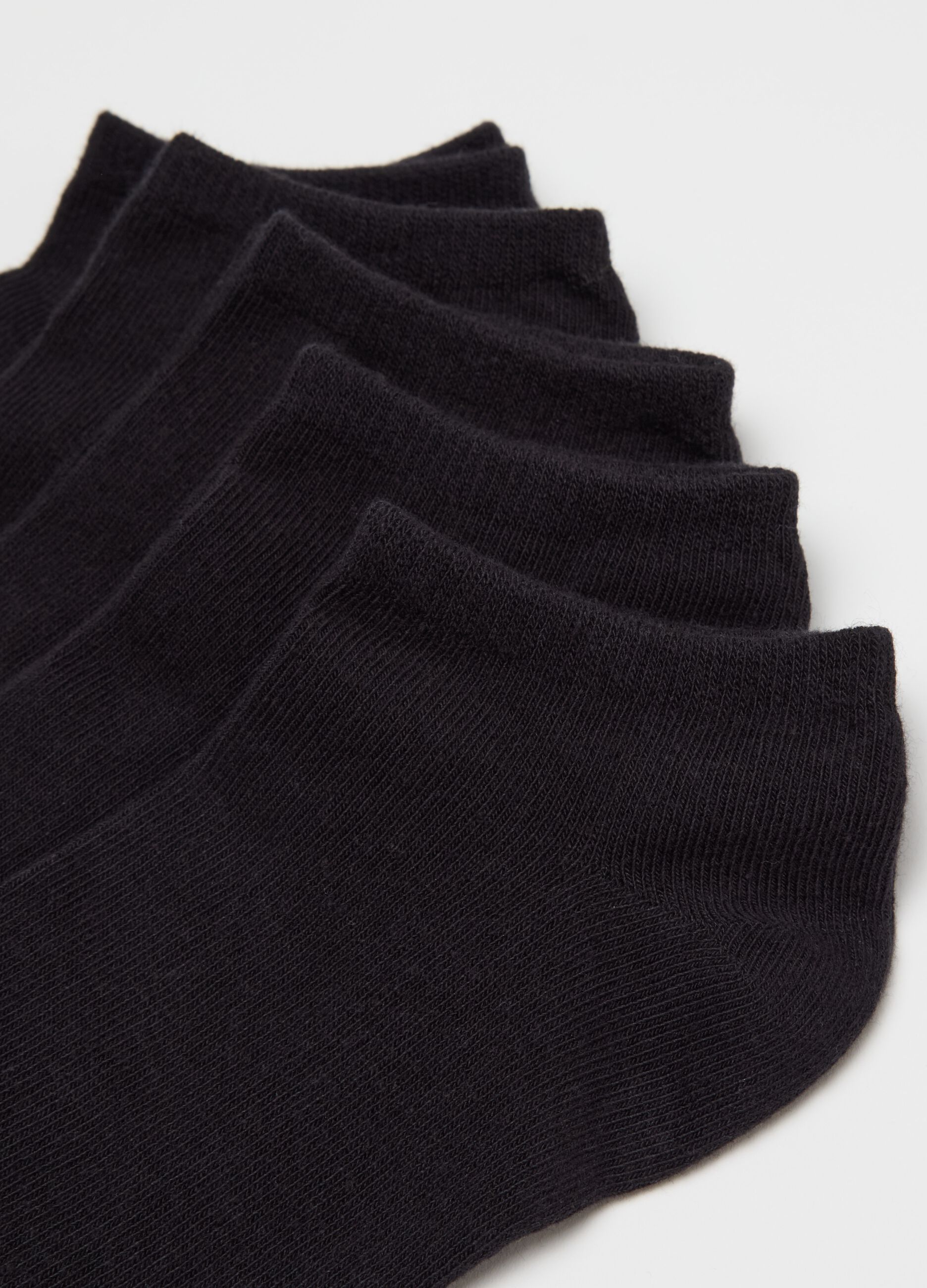 Five-pair pack stretch shoe liners