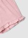 White and pink pure cotton baby girl set, regular fit_3