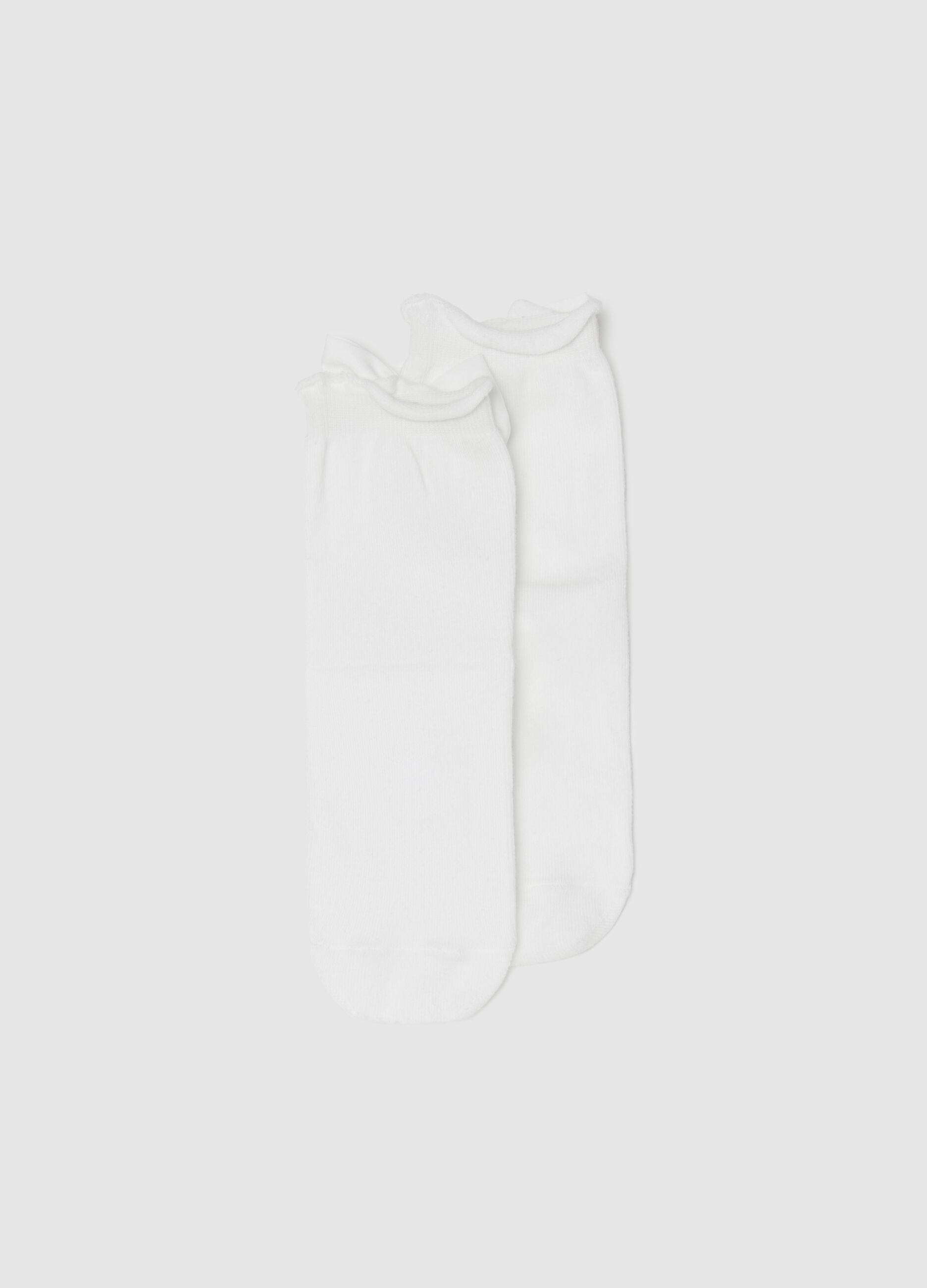 Calze stretch con fiocco