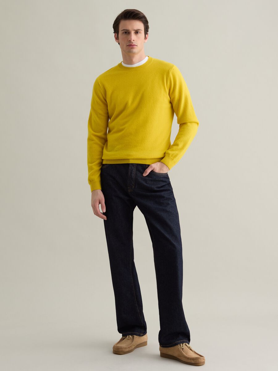 Lambswool crew-neck pullover_1