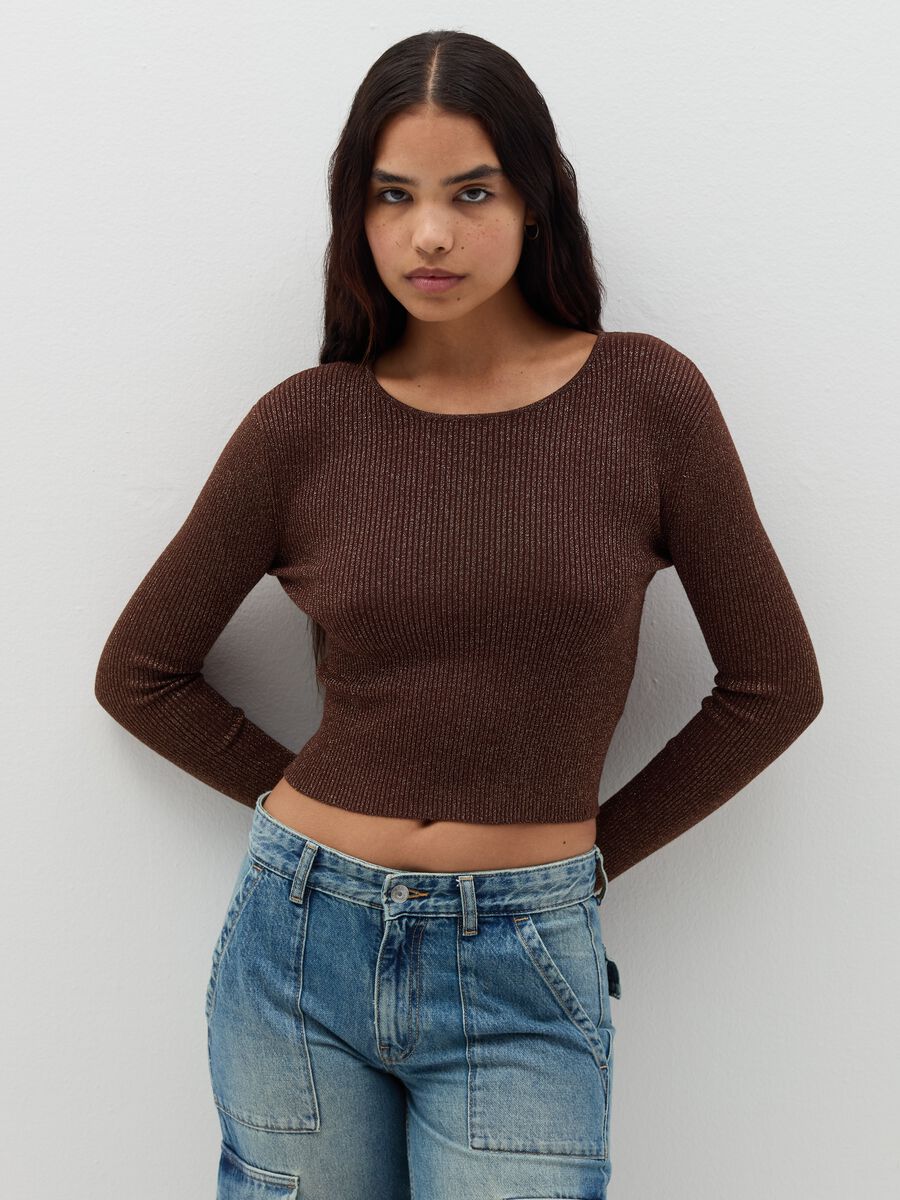 Pullover in lurex_0