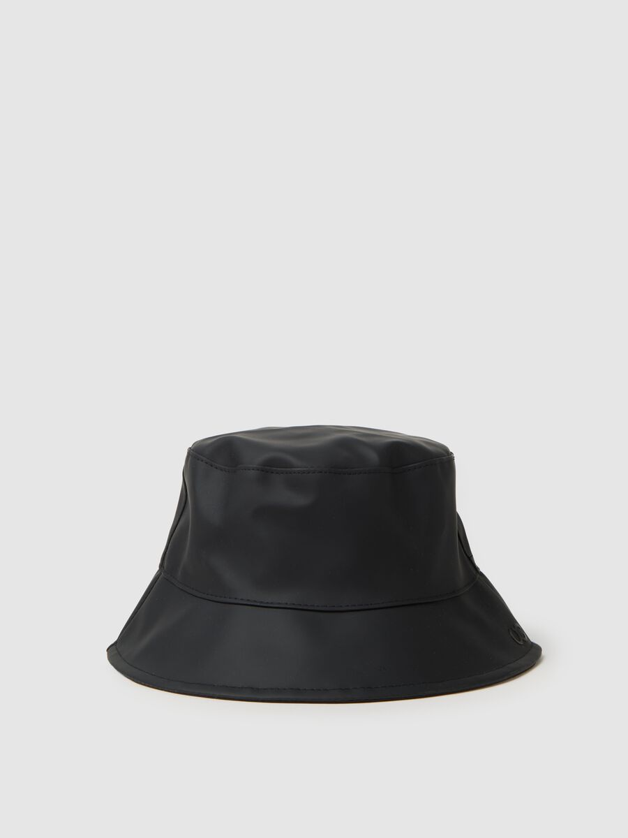 Black PVC hat_0