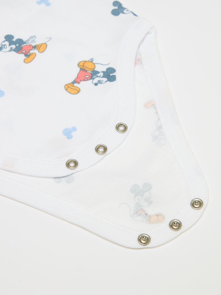 Two-pack sleeveless bodysuits with Mickey Mouse print_2