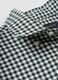 Green checked Oxford shirt in pure cotton with button-down collar, regular fit_5