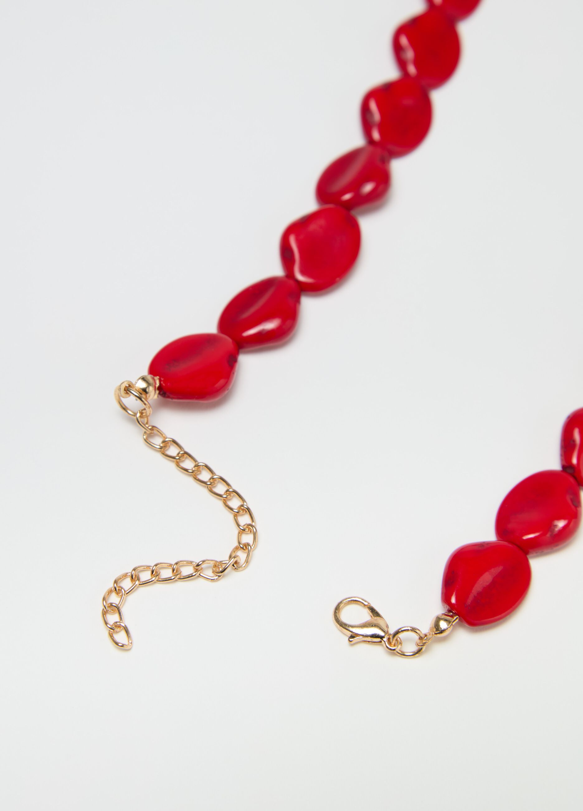 Collana girocollo corallo
