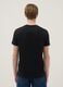 Black pure cotton short sleeve T-shirt regular fit_2