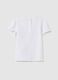 White Cotton Regular Fit Kids' T-shirt_1