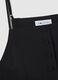 Black fitted viscose-blend waistcoat_5