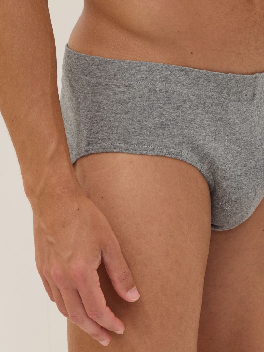 Slip grigio in cotone organico_3