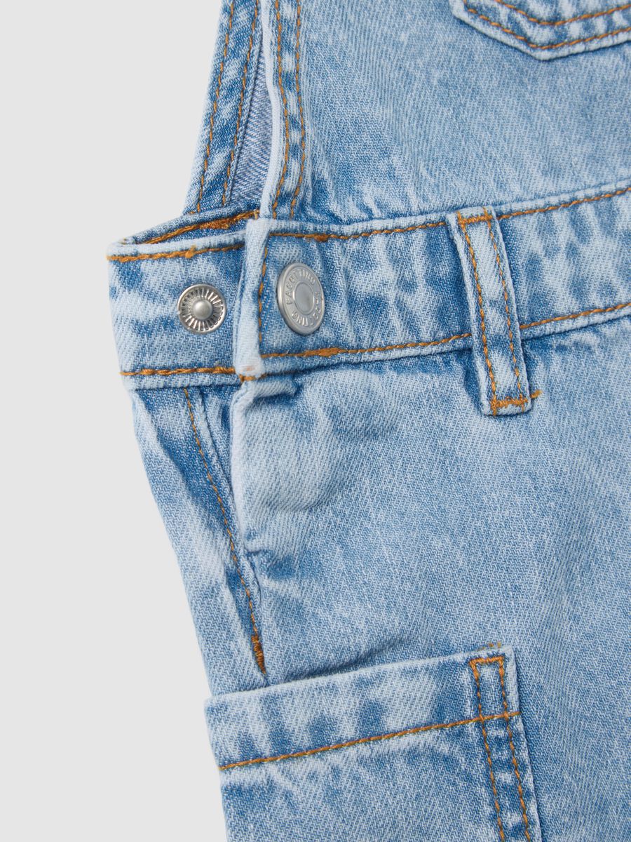 Denim Shorts Overalls for Boys_2
