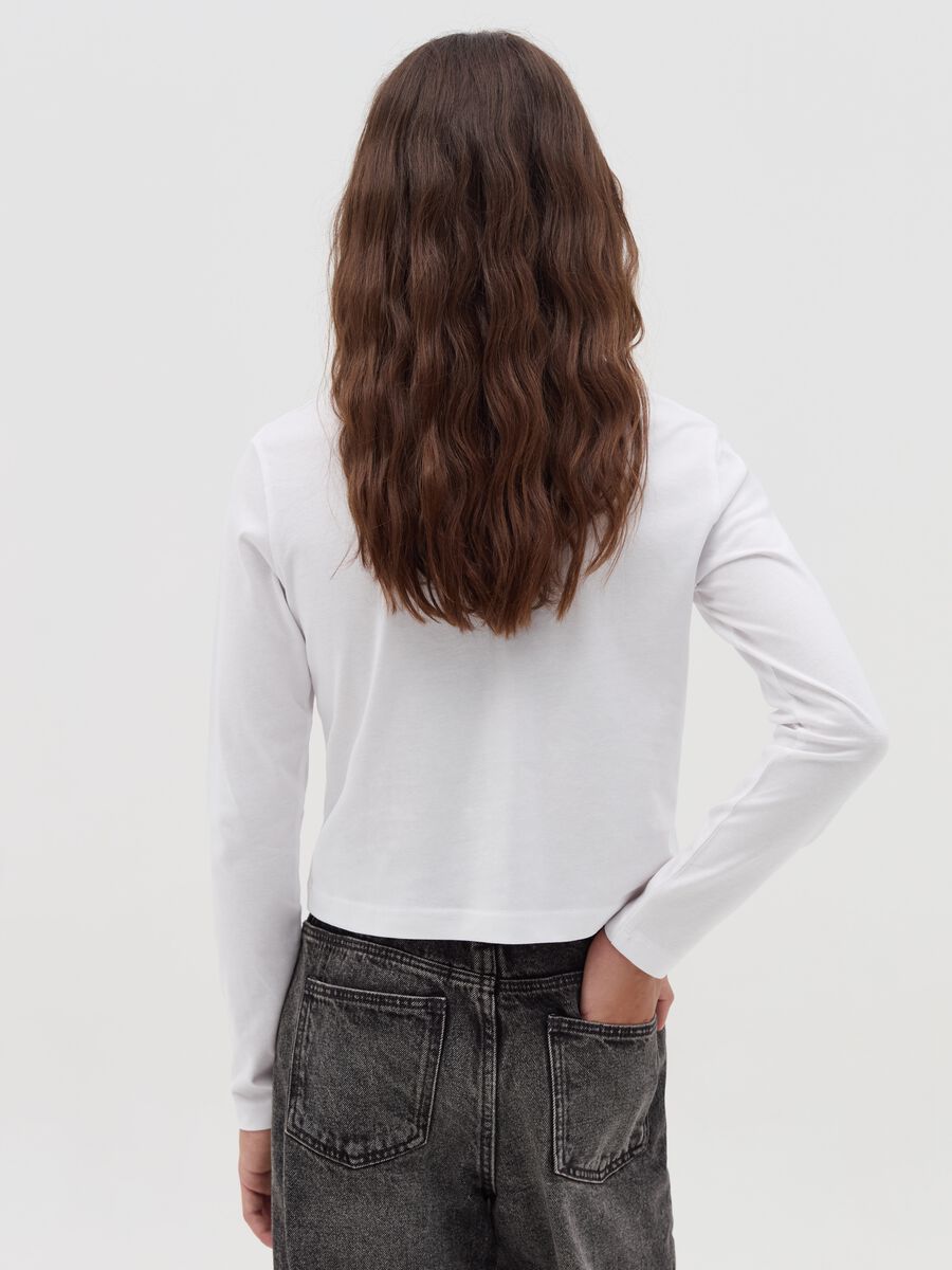 T-shirt maniche lunghe "Enjoy the little things"_1