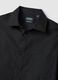 Black cotton-blend shirt regular fit easy iron_5
