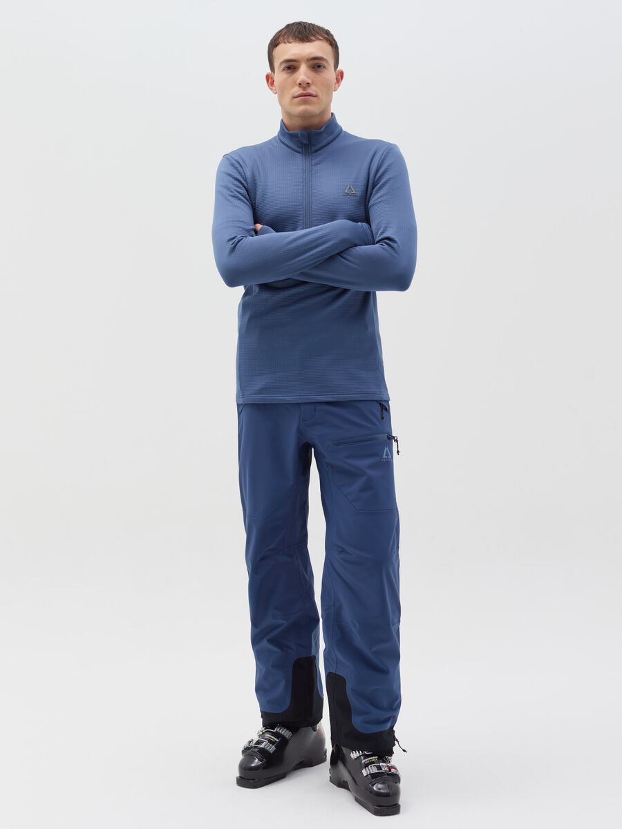 Waffle pile half-zip ALTAVIA WITH DEBORAH COMPAGNONI_1