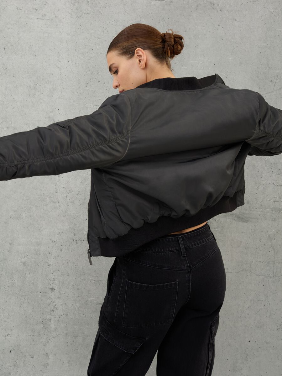 Bomber Jacket Vintage Black_2